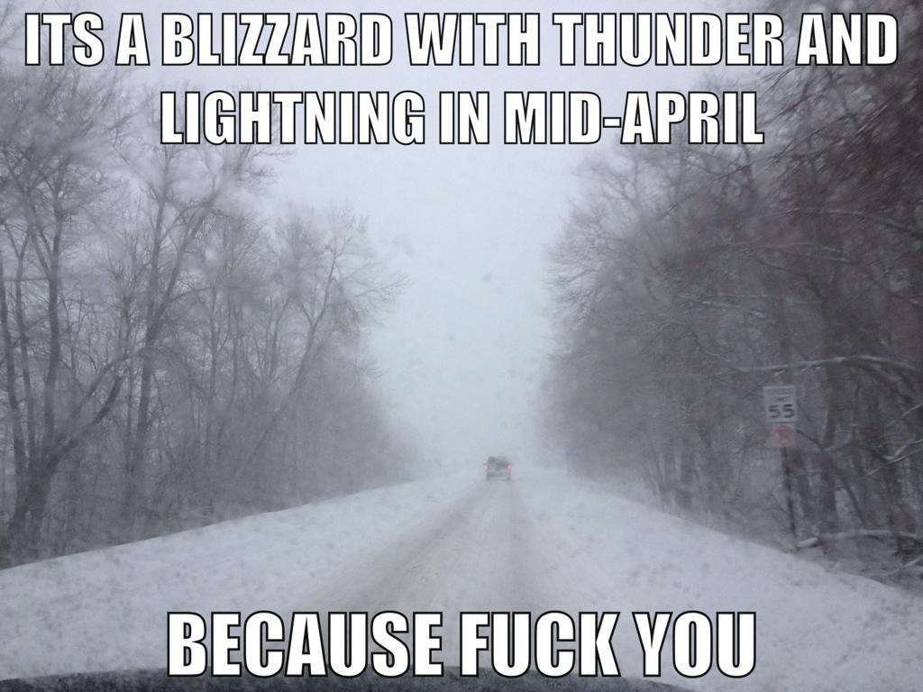 40+ Snow In April Meme Pics