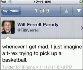 will ferrell twitter quotes funny