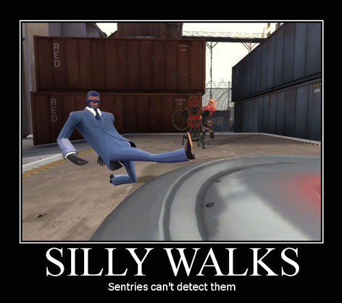 New Taunt For TF2 The Silly Walk Meme Subido Por JengaBlocks