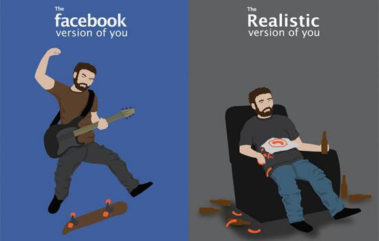 facebook vs real life - Meme by doumams :) Memedroid