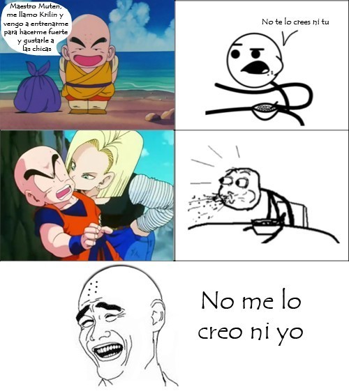 Krillin Meme Subido Por Aguloco Memedroid