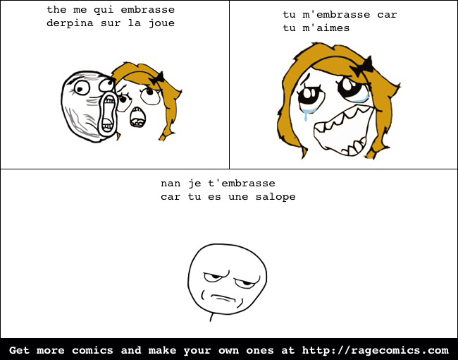 Elle est conne Meme by Myli ) Memedroid
