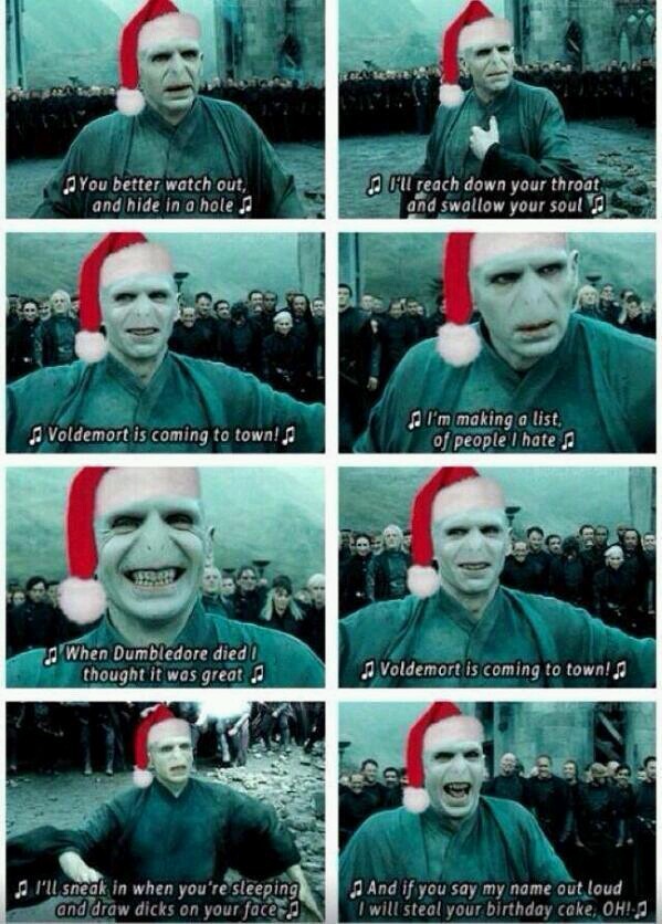 Voldemort is coming to town! - Meme by Blackotelli :) Memedroid