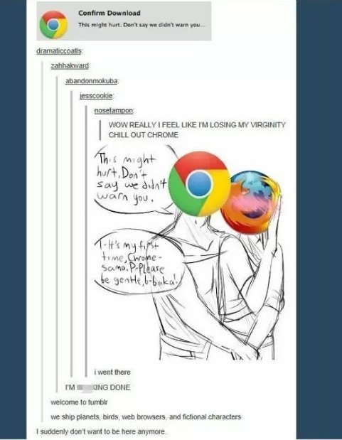 Firefox E Chrome Meme By Manustyle2000 Memedroid