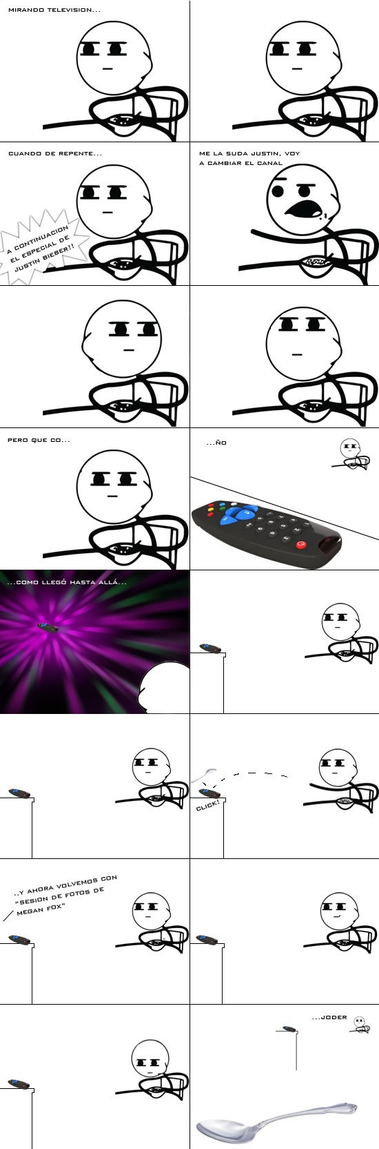 No alcanzo el control remoto Meme subido por vmbarahona ) Memedroid