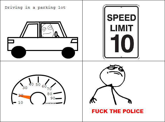 Le Speed Limit - meme.