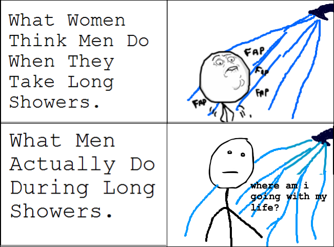 Le Long Showers - meme