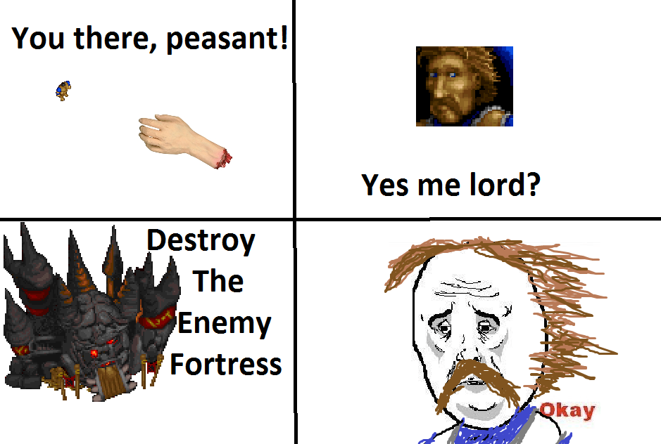 Le Peasant Rage - meme