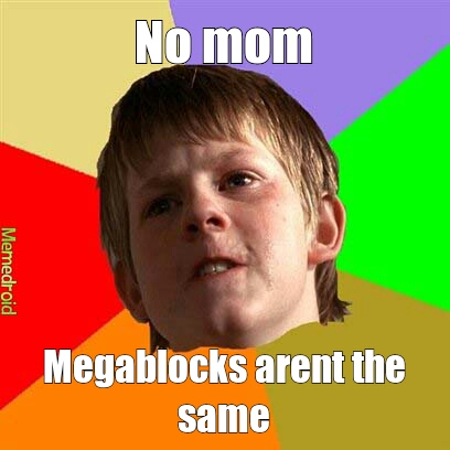 no mega blocks - meme
