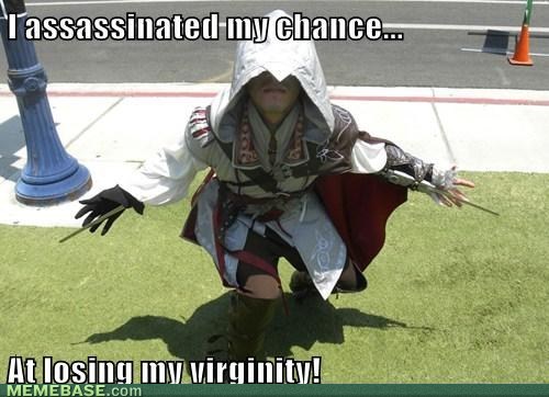 Virginity assassination - meme