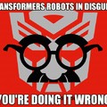 Transformers your doing it wrong