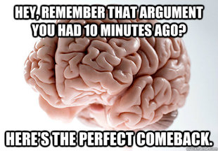 scumbag brain. everytime - meme