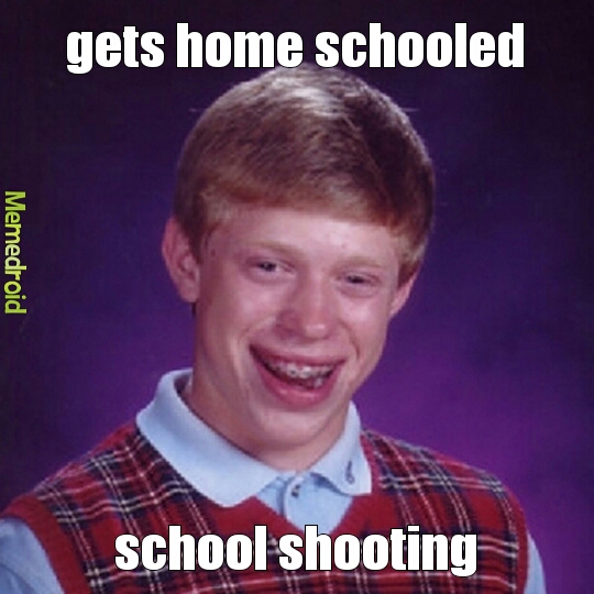 school shooting - meme