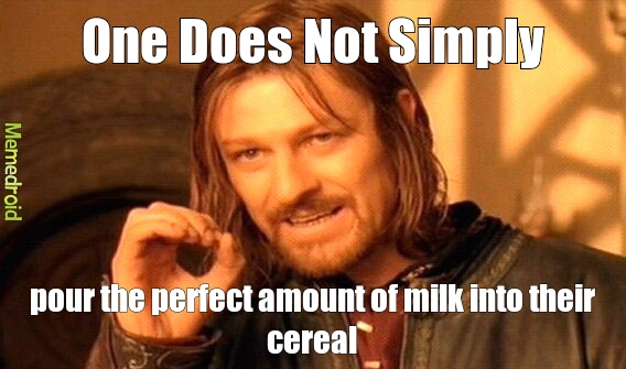 cereal - meme