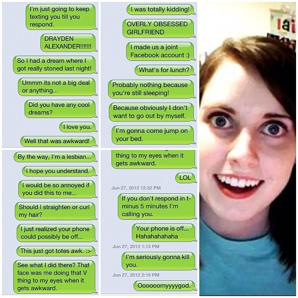 overly attached? - meme