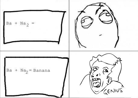 how i study chemistry - meme