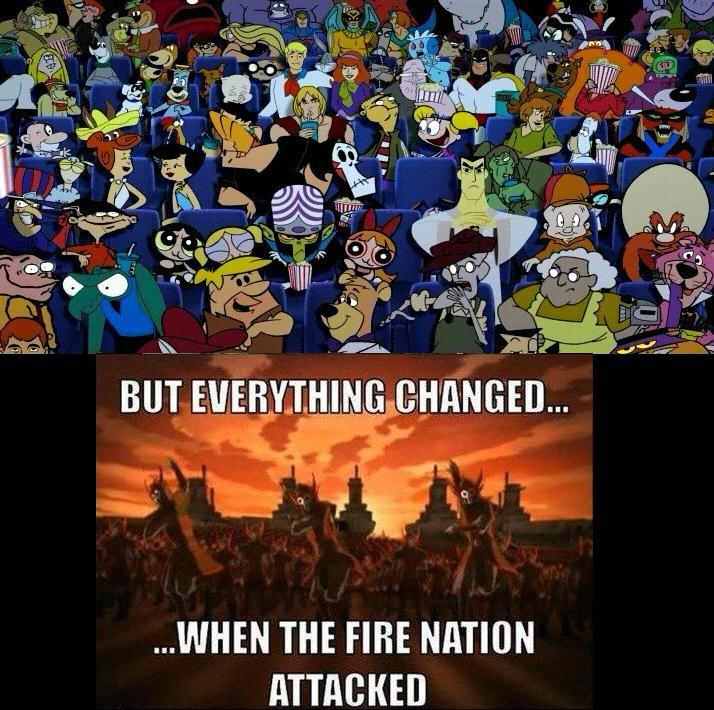 The fire nation... - meme