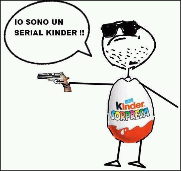 serial kinder - meme