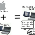 Fazendo um MacBook Air…