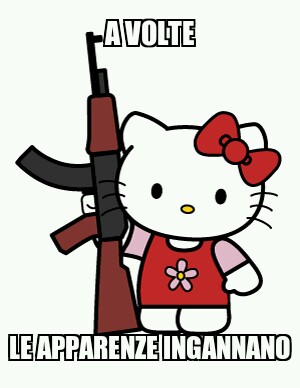 hello kitty sniper at war - meme