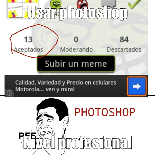 Photoshop nivel profesional - meme