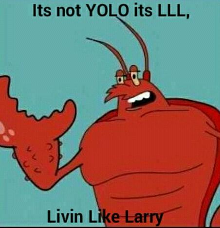 livin like Larry! - meme
