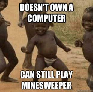 minesweeper - meme