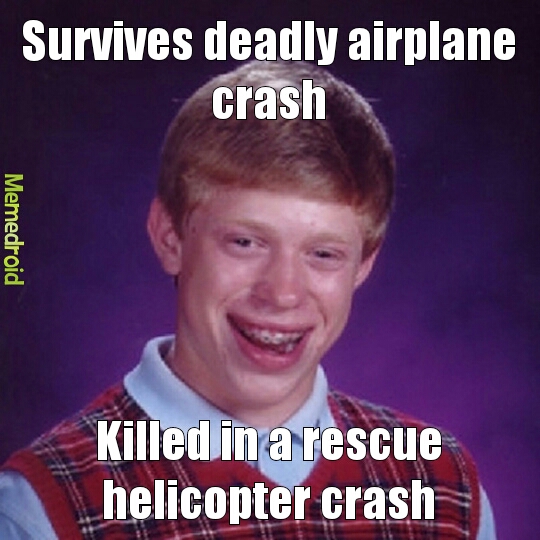 bad luck aviation - meme