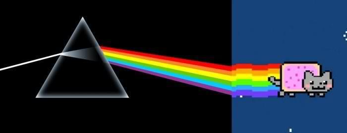 Dark Side of the Nyan - meme