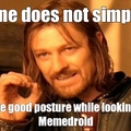 Posture+Memedroid