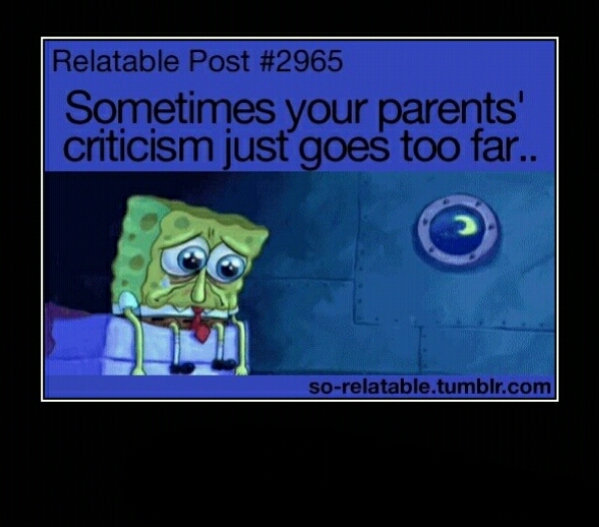 Seeing SpongeBob sad makes me wanna cry. :'( - meme