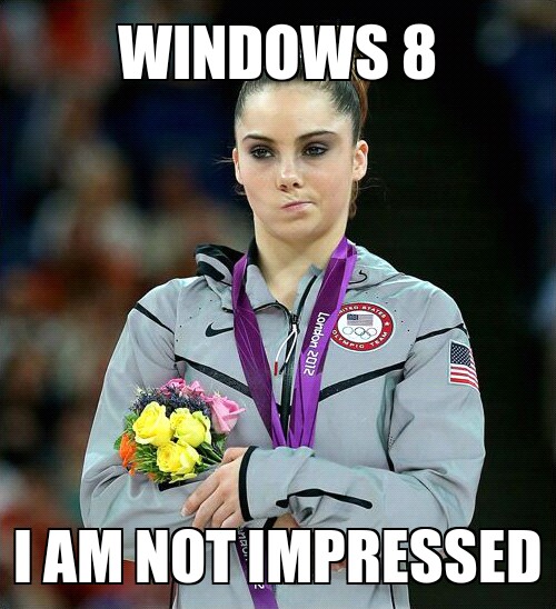 windows 8 - meme