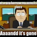 Always happens in class