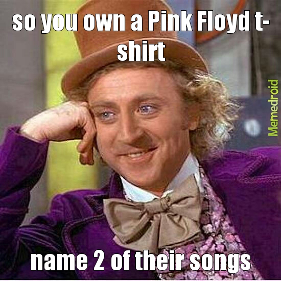 every teen has a shirt of them but listens to lil Wayne now -_- - meme