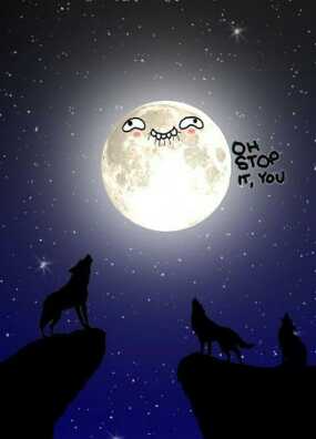 dat moon XD - meme