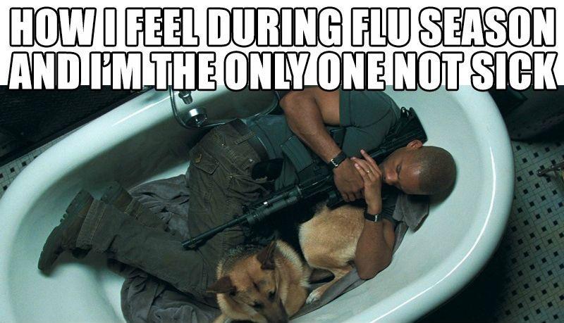 Flu season - meme