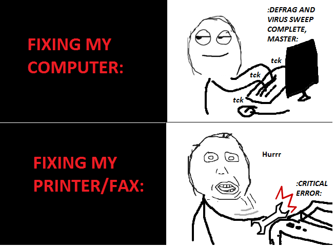 how i fix computer stuffs xD xD - meme