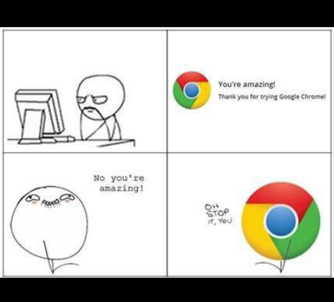 the great debate, Chrome or Firefox?  :o - meme