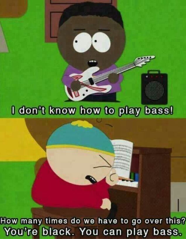 You can play bass - meme