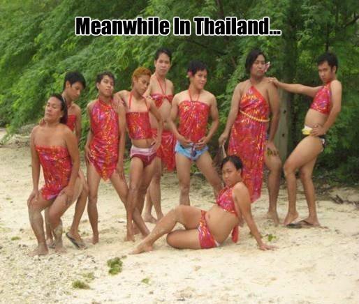 meanwhile in Thailand - meme
