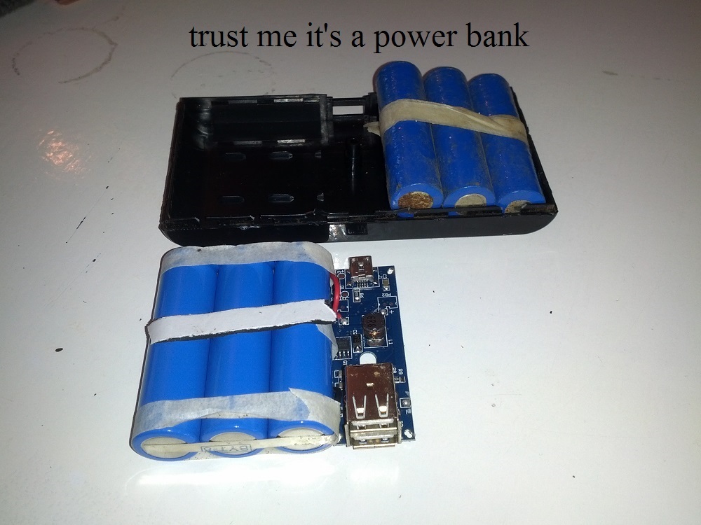 Power bank for the win - meme