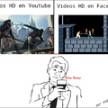 HD Youtube vs. HD Facebook