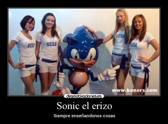 Ese Sonic es todo un lokillo - meme