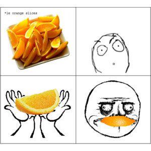 le orange - meme