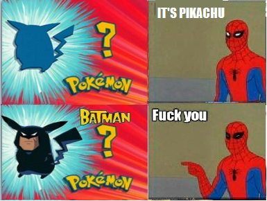 Batman used FUCK YOU! - meme