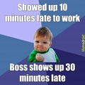 lateness ftw