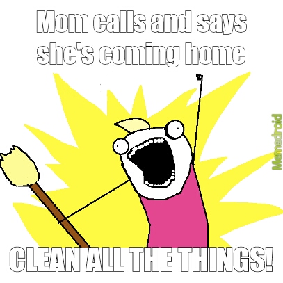 cleaning - meme