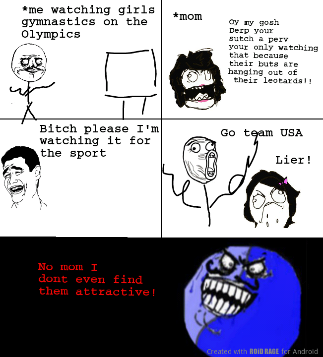womans gymnastics - meme
