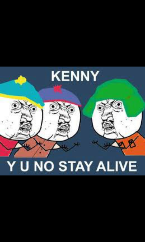 poor kenny - meme