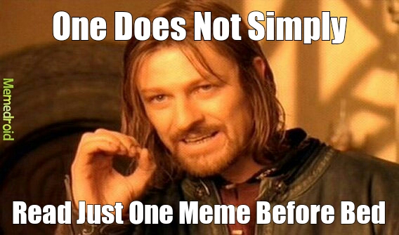 One Does Not Simply - meme